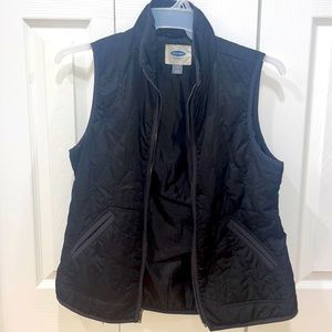old navy, lightweight black vest